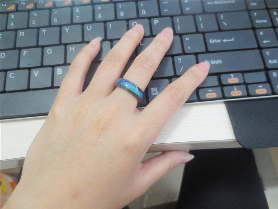 2018 fashion new design hematite vintage mood rings and wedding rings for men and women hot sale ring-for girl wholesale