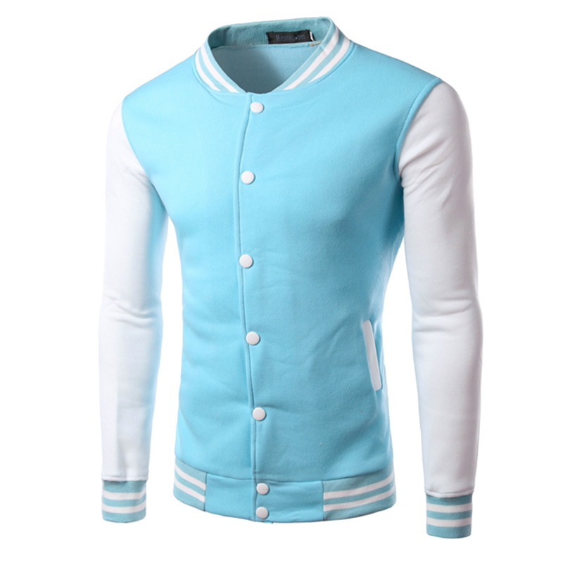 Wholesale-Men/Women Hoody Sweatshirt Spring Casual Slim Fit Hoodies Mens Tracksuit Colorful Baseball Sweatsuit Outwear Pullovers 14QT25