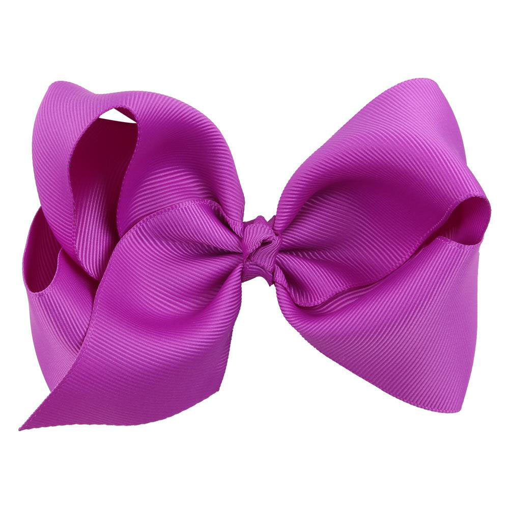 halloween ribbon 4.7 Inch Boutique Bows with Clips Baby Girls Hair Clips Solid Color Grosgrain Ribbon Big Bow Knot Barrettes Childrens Hair Accessorie
