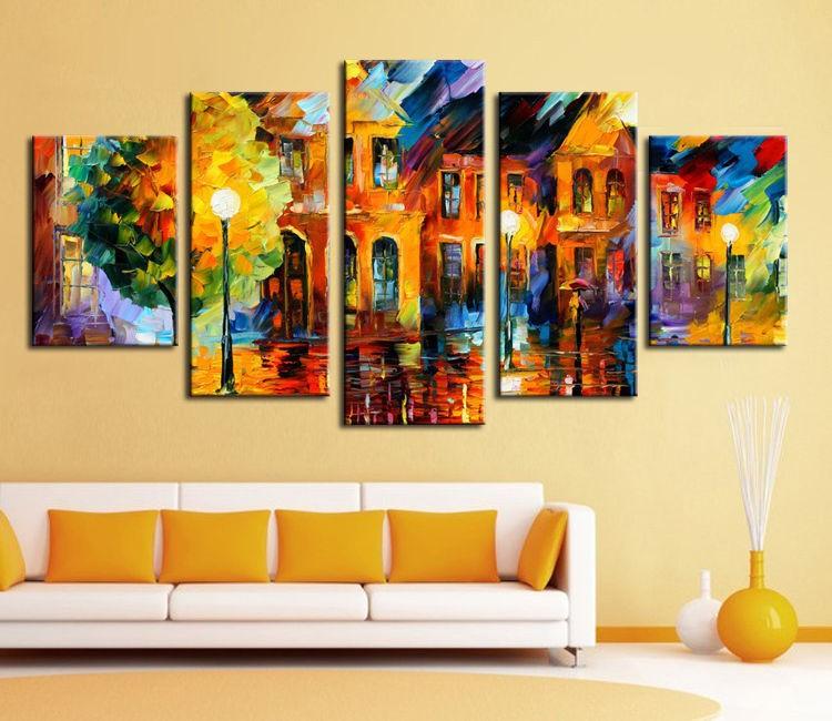 Framed 5 Panel Handpainted Modern Oil Paintings on Canvas City Street Scenery Palette Knife Paintings Home Wall Decor Art LA9
Framed 5 Panel Handpainted Modern Oil Paintings on Canvas City Street Scenery Palette Knife Paintings Home Wall Decor Art LA9
