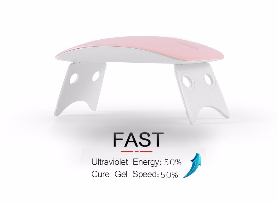 SUNmini 6w UV LED Lamp Nail Dryer Portable USB Cable For Prime Gift Home Use Gel Nail Polish Dryer Mini USB Lamp