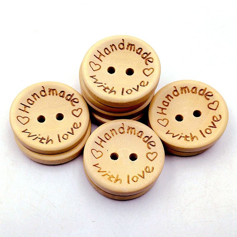 15mm Wooden Buttons 2 holes round love heart for handmade Gift Box Scrapbook Craft Party Decoration DIY favor Sewing Accessories, Black
15mm Wooden Buttons 2 holes round love heart for handmade Gift Box Scrapbook Craft Party Decoration DIY favor Sewing Accessories, Black