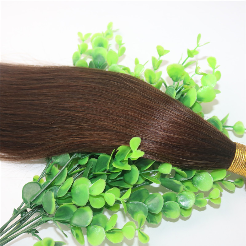 8A Dark Brown #4 Brazilian Hair Bundles 10-30 Double Drown Human Hair Wefts Straight Hair Weaves Free Fast Shipping