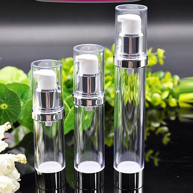 15ml 20ml 30ml silver Refillable bottles Cosmetic Packaging Airless Bottles Plastic Makeup Container F20171398
15ml 20ml 30ml silver Refillable bottles Cosmetic Packaging Airless Bottles Plastic Makeup Container F20171398