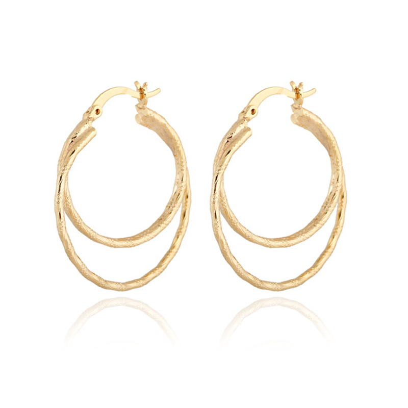 Charming Women Earrings Hoops 18K Yellow Gold/White Plated Big Hoops for Girls Women Nice Gift ER-914
Charming Women Earrings Hoops 18K Yellow Gold/White Plated Big Hoops for Girls Women Nice Gift ER-914