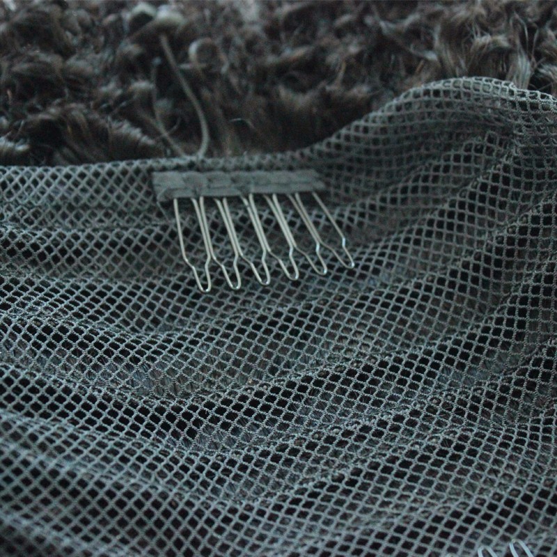 Ponytail human hair for white women, drawstring brazilian hair Clip In Human Hair Wrap Around Pony tail