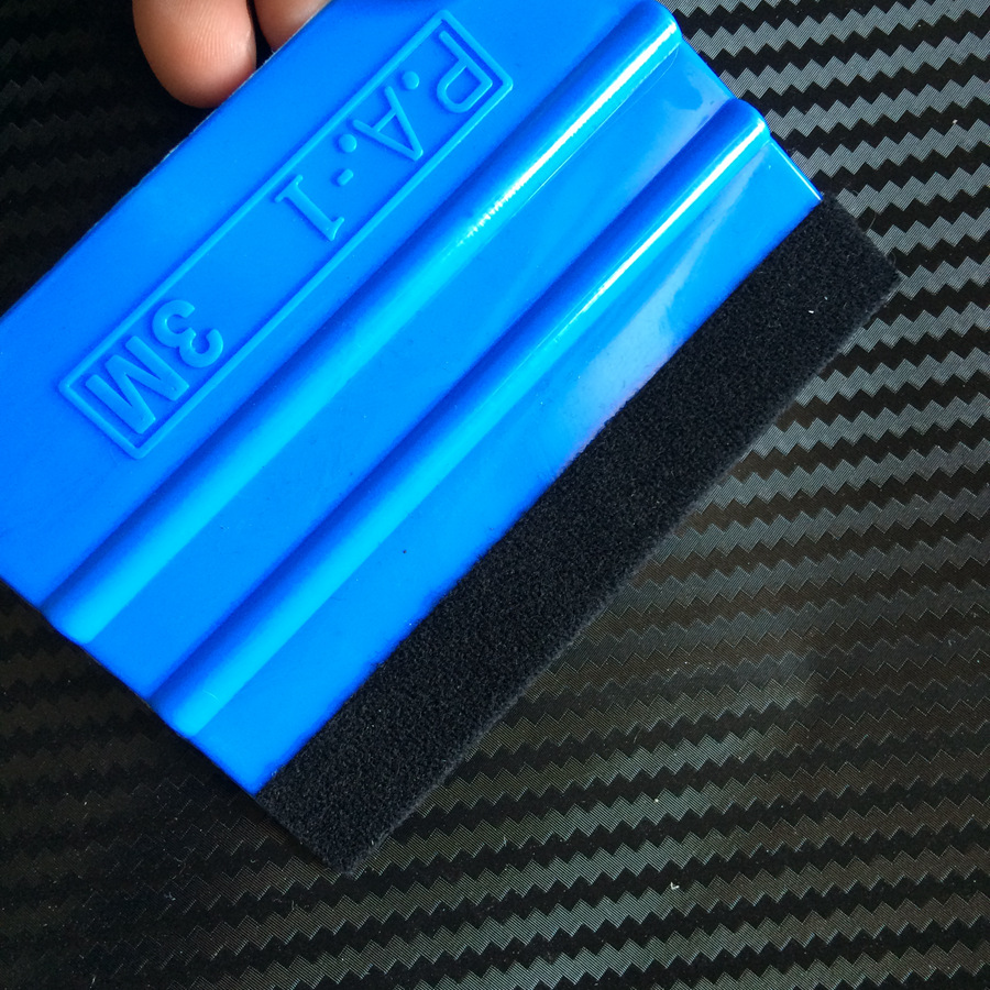 1000 Pcs/ Lot 3M Felt Squeegee For Vehicle Window Tool Scraper Spatula Wrapping kits Ship By DHL / Fedex express