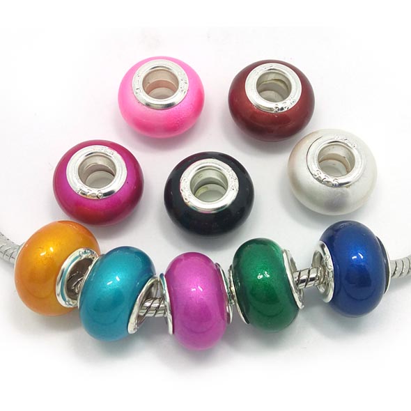 Brand New 100pcs Mix Colors Resin 925 stering core big hole loose beads fit European pandora jewelry Diy bracelet charms, Crystal
Brand New 100pcs Mix Colors Resin 925 stering core big hole loose beads fit European pandora jewelry Diy bracelet charms, Crystal