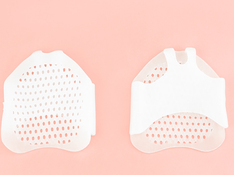 100pairs/lot Cellular Breathable Soft Silicone Gel Toe Pads High heel shock Anti Slip-resistant metatarsal foot Pad Forefoot Pad