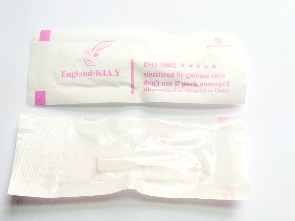 100pcs 1RL Permanent makeup Eyebrow Lip Needle Tattoo Tips Individual Package Giant Sun  Tips