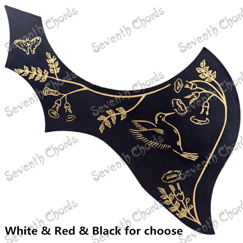 Left Handed Hummingbird Flower Decorative pattern Acoustic Guitar Pickguard Pick Guard Anti-scratch Plate guitar parts accessories
Left Handed Hummingbird Flower Decorative pattern Acoustic Guitar Pickguard Pick Guard Anti-scratch Plate guitar parts accessories