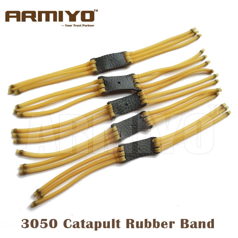 Armiyo 3050 type 6 Strips Elastic Catapult Bow Slingshot Rubber Bands 5mm Outer 3mm Inner Shooting Hunting 5pcs/lot
Armiyo 3050 type 6 Strips Elastic Catapult Bow Slingshot Rubber Bands 5mm Outer 3mm Inner Shooting Hunting 5pcs/lot