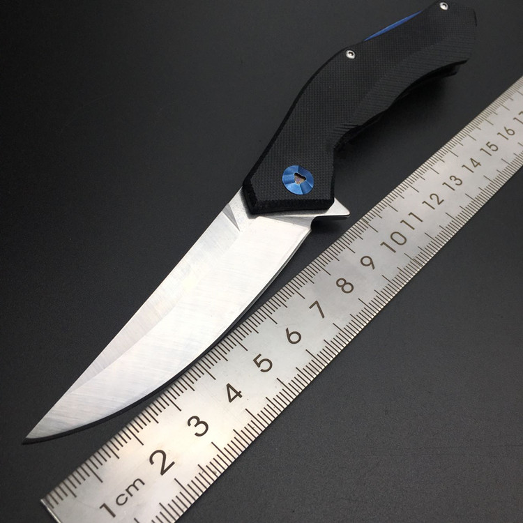 blue Moon Bear Head ball bearing D2 G10 handle flipper shirog EDC Outdoor tool Hunting Camping Survival Tactical combat folding pocket knife
blue Moon Bear Head ball bearing D2 G10 handle flipper shirog EDC Outdoor tool Hunting Camping Survival Tactical combat folding pocket knife
