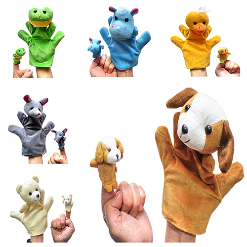 Hand pullets 2PCS big for Dad/Mom small for kids 12 kids of animals childhood education a pair of plush toy finger puppets
Hand pullets 2PCS big for Dad/Mom small for kids 12 kids of animals childhood education a pair of plush toy finger puppets