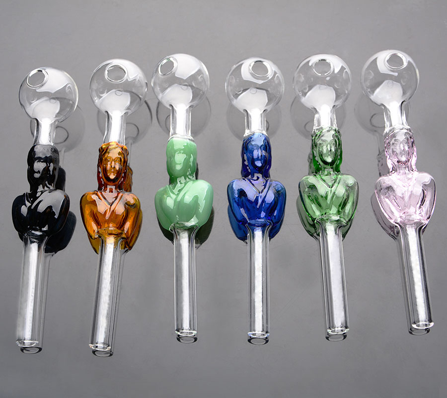 Colorized gentleman water pipe Smoking Handle handy Pipes Curved Mini 6 inches glass bong Recycler Best Oil Burner tobacco
Colorized gentleman water pipe Smoking Handle handy Pipes Curved Mini 6 inches glass bong Recycler Best Oil Burner tobacco