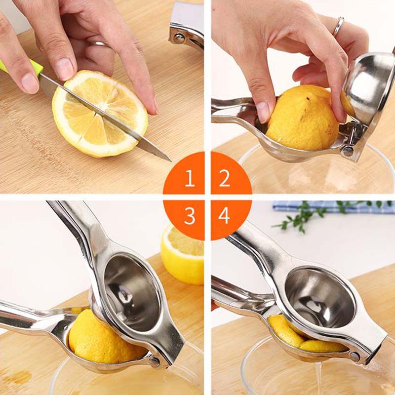 Stainless steel press lemon lime orange juicer Citrus juicer juicer kitchen bar Food Processor Gadget Cuisine