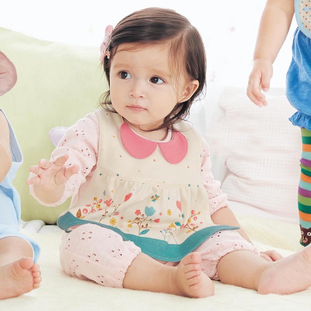 Wholesale- Fancy Infant Baby full dress style bibs Kid Washable Bib Baby Feeding Care children accessories baby bibs RA5-13H
