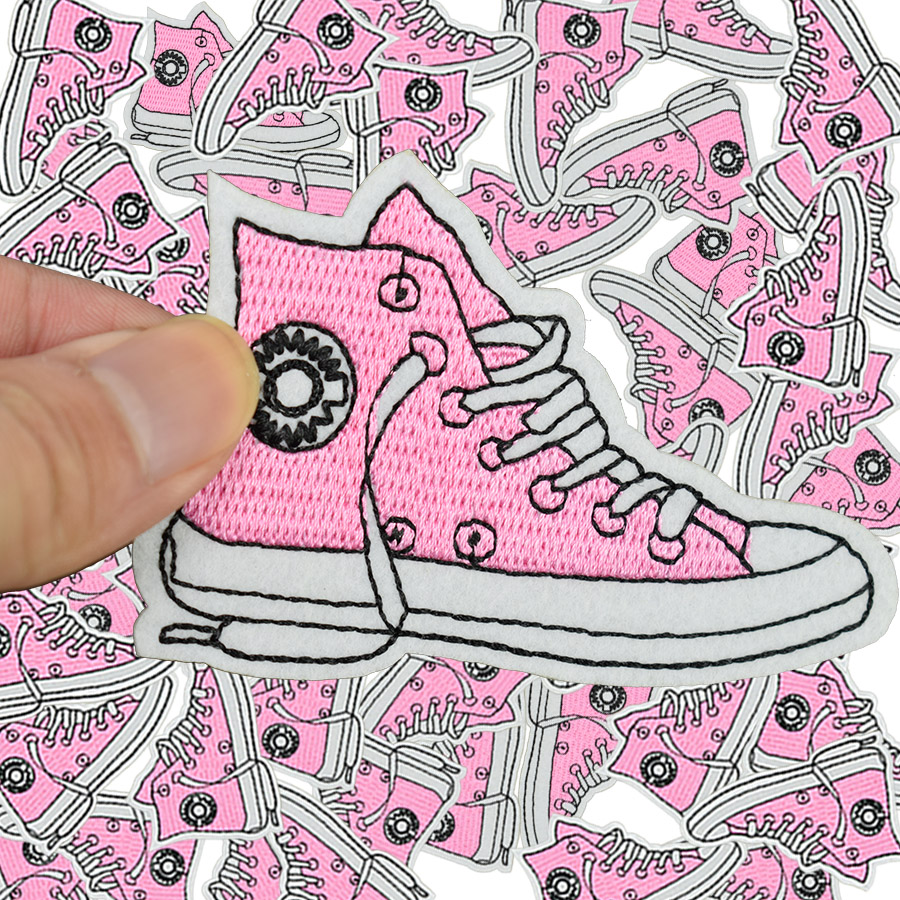 Diy shoe patches for clothing iron embroidered patch applique iron on patches sewing accessories badge stickers on clothes bags, Black
Diy shoe patches for clothing iron embroidered patch applique iron on patches sewing accessories badge stickers on clothes bags, Black
