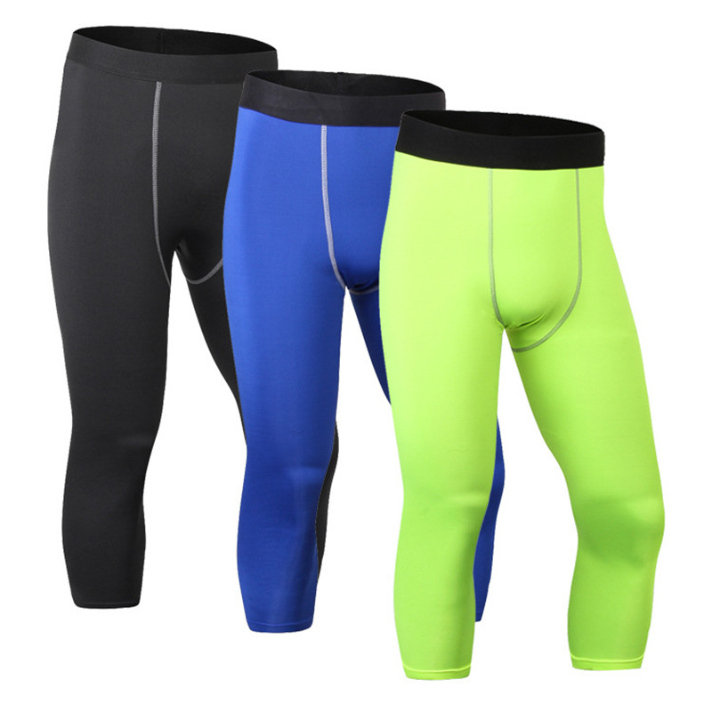 2019 Brand 3/4 Leggings Men Hot Sexy Gym Compression Fitness Tights Pants Jogging Sportswear Sports Trousers Leggings Running Pant White, Black;blue
2019 Brand 3/4 Leggings Men Hot Sexy Gym Compression Fitness Tights Pants Jogging Sportswear Sports Trousers Leggings Running Pant White, Black;blue