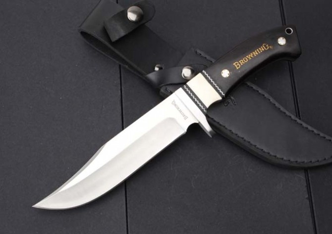 NEW Browning Bowie Fixed Blade Knife Full Tang Ebony Wood Tactical Camping Hunting Survival Pocket Knife Military EDC Tool Xmas Collection
NEW Browning Bowie Fixed Blade Knife Full Tang Ebony Wood Tactical Camping Hunting Survival Pocket Knife Military EDC Tool Xmas Collection