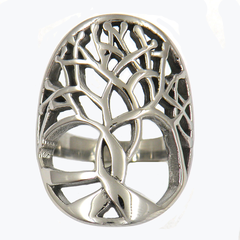 FANSSTEEL stainless steel vintage mens or wemens jewelry SIGNET CLASSIC tree of life NATURE RING fashion plant RING 12W52
FANSSTEEL stainless steel vintage mens or wemens jewelry SIGNET CLASSIC tree of life NATURE RING fashion plant RING 12W52