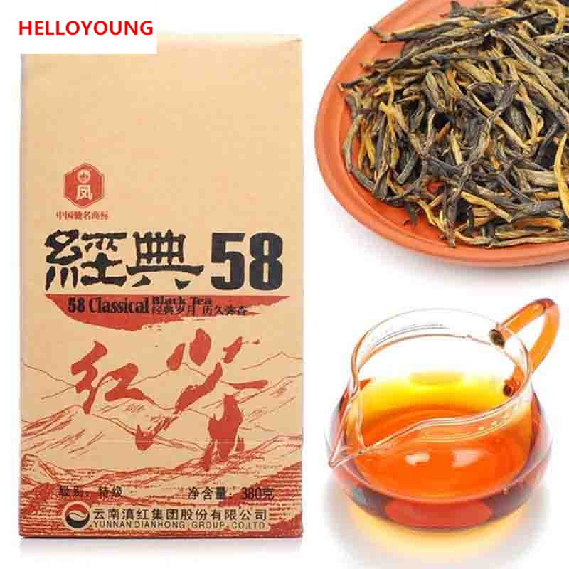 380g Chinese Organic Black Tea Yunnan dianhong classic 58 Red Tea Health Care New Cooked tea Green Food Factory Direct Sales
380g Chinese Organic Black Tea Yunnan dianhong classic 58 Red Tea Health Care New Cooked tea Green Food Factory Direct Sales
