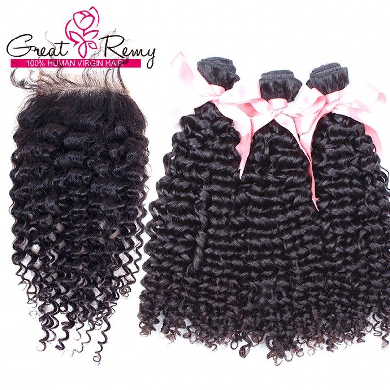 greatremy unprocessed peruvian human hair extensions curly wave 1pc lace closure with 3pcs bundles remy hair closure 4x4 full head, Natural color
greatremy unprocessed peruvian human hair extensions curly wave 1pc lace closure with 3pcs bundles remy hair closure 4x4 full head, Natural color