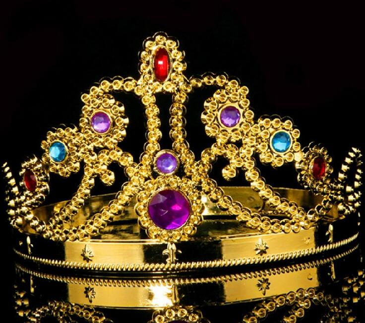 Halloween Children Accessory Adjustable Princess Queen Royal King Crown Headdress Masquerade Holiday Headband Party Cosplay Crown, Multi-color
Halloween Children Accessory Adjustable Princess Queen Royal King Crown Headdress Masquerade Holiday Headband Party Cosplay Crown, Multi-color