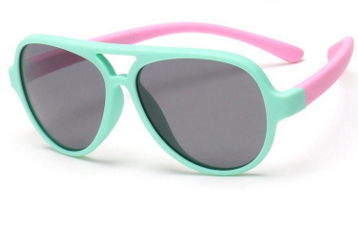 Polarized Kids Oval Sunglasses TAC TR90 Pilot Soft Frame Baby Boys Girl Sun Glasses UV400, Child Children Outdoor Goggles 893 Z260305