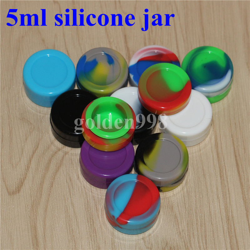 boxes MOQ 20pcs 5ml wax silicon container butane hash oil containers platinum cured silico jars waxs dab slick containerss, Multi-colors
boxes MOQ 20pcs 5ml wax silicon container butane hash oil containers platinum cured silico jars waxs dab slick containerss, Multi-colors