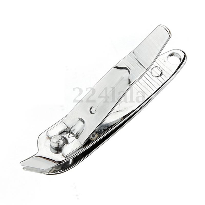 Metal Nail Toenail Care Pedicure Manicure Cuticle Slant Edge Cutter Clipper Tool E382