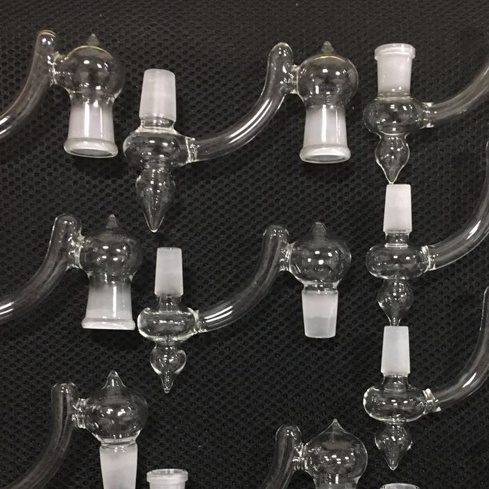 new glass bong adapter double arm dropdown male 14 to female 18 with 2 holes rooftop design double drop down glass adaptor
new glass bong adapter double arm dropdown male 14 to female 18 with 2 holes rooftop design double drop down glass adaptor