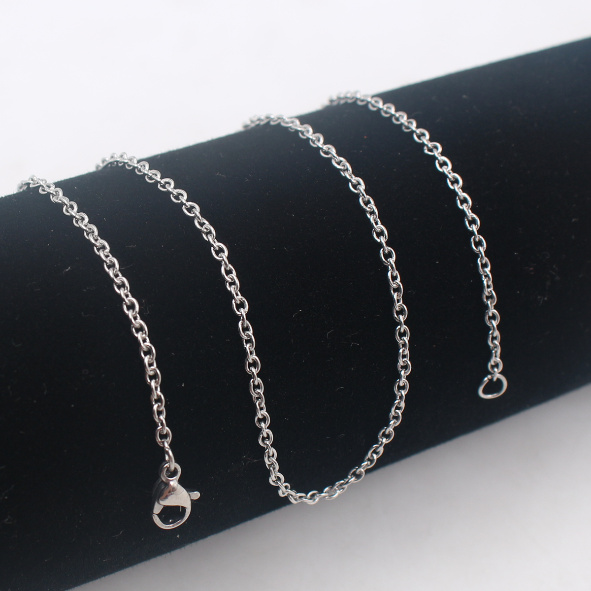 100pcs Lot Trendy Jewelry Wholesale in Bulk Silver Stainless Steel thin 2mm /3mm smooth link chain necklace for pendant women gifts 18''-28
100pcs Lot Trendy Jewelry Wholesale in Bulk Silver Stainless Steel thin 2mm /3mm smooth link chain necklace for pendant women gifts 18''-28