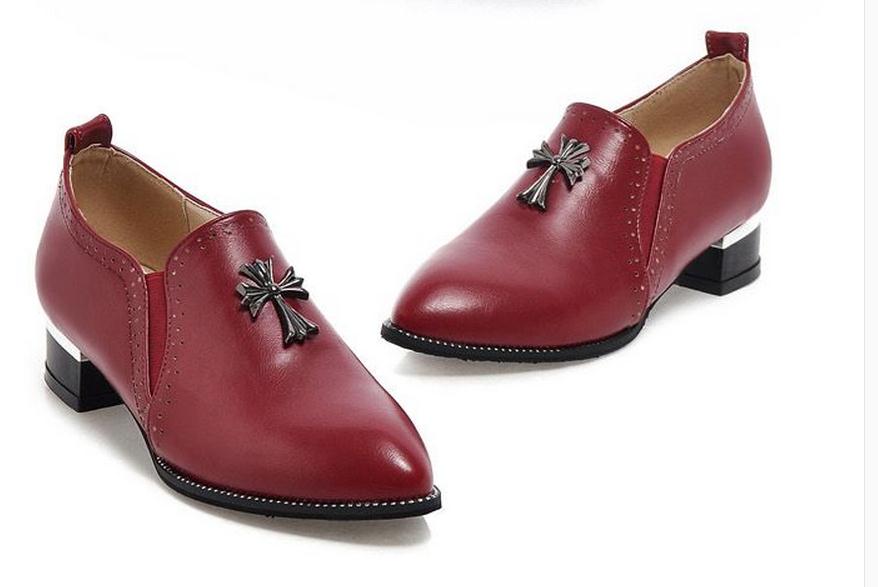 2017 the new spring in the women's shoes with han edition pointed women's shoes female slip-on shoes with non-slip tide, Red
2017 the new spring in the women's shoes with han edition pointed women's shoes female slip-on shoes with non-slip tide, Red