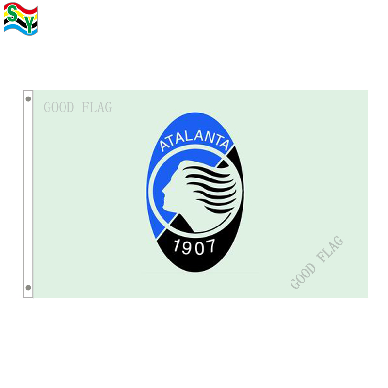 GoodFlag Free Shipping Atalanta Bergamasca Calcio flags banner 3X5 FT 90*150CM Polyster Outdoor Flag
GoodFlag Free Shipping Atalanta Bergamasca Calcio flags banner 3X5 FT 90*150CM Polyster Outdoor Flag