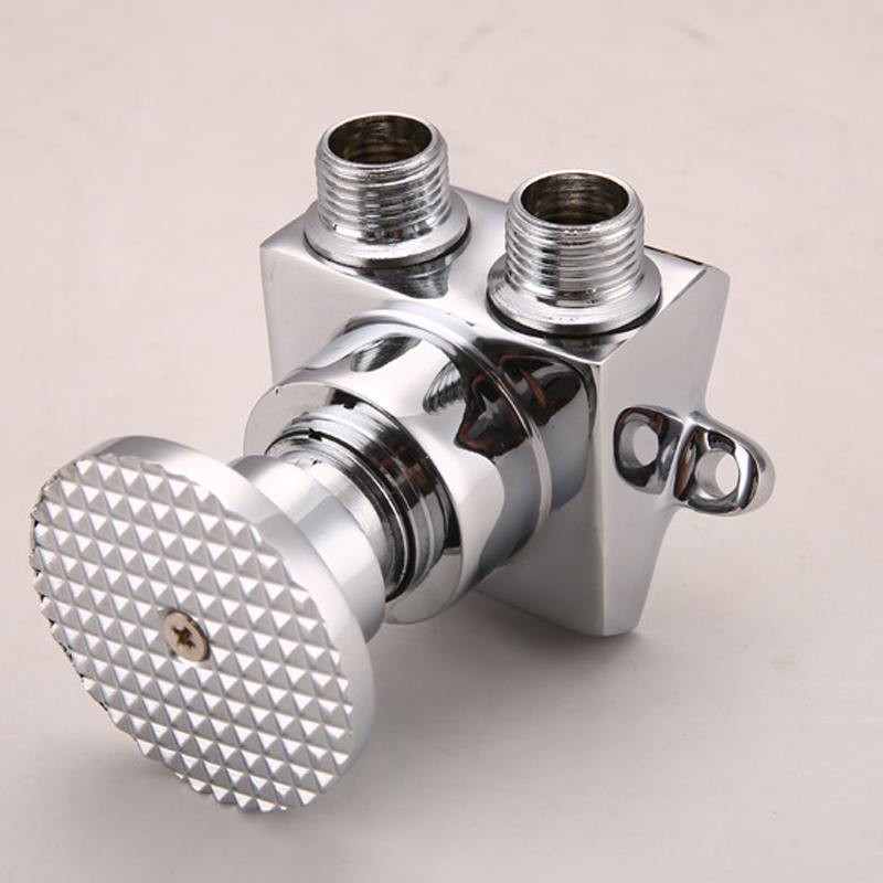 Special Offer Promotion Chrome Brass Torneira Faucet Hongjing Type Medical Pedal Tap Switch Foot Basin Leading Laboratory7954627