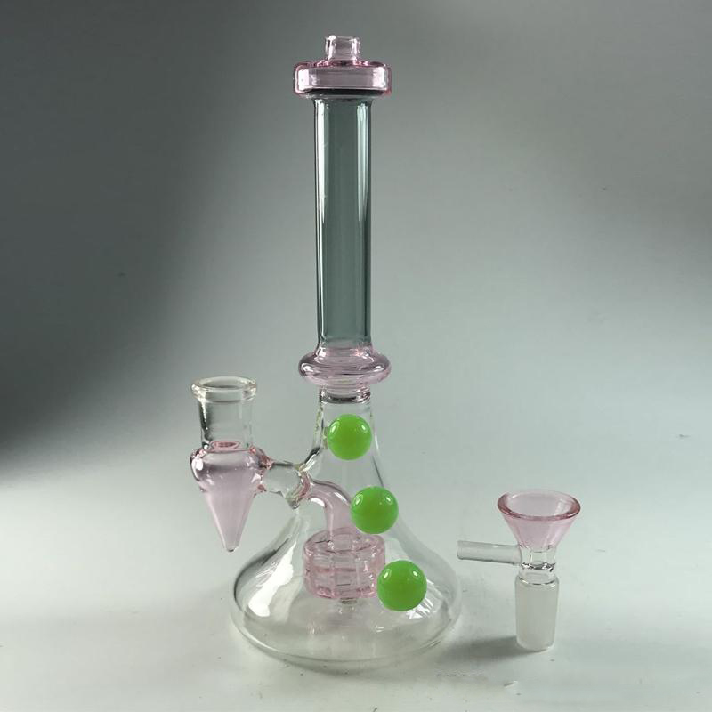 Safe Shipping Grace Pink Beaker Bong with Bowl Cone Piece 3 Green Ball Matrix Per Percolator Straight Oil Rigs Heady Smoking Water Pipes
Safe Shipping Grace Pink Beaker Bong with Bowl Cone Piece 3 Green Ball Matrix Per Percolator Straight Oil Rigs Heady Smoking Water Pipes