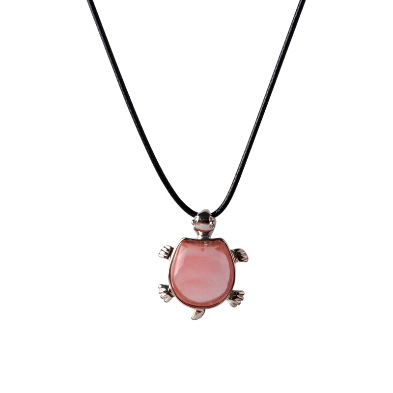 Natural Red Carnelian Turtle Crystal Pendant Women Charka Healing Tortoise Jewelry Necklace 18" for Party in Gift Bags