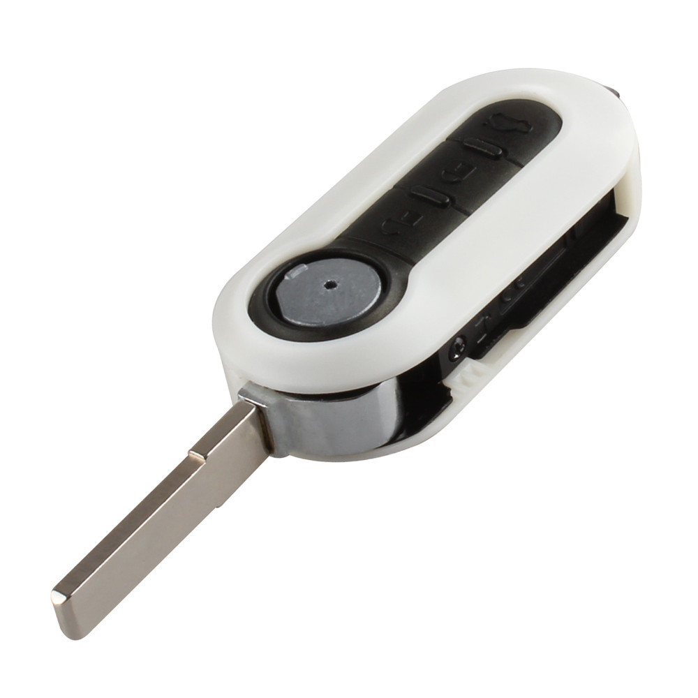 Guaranteed 100% 3 Button NEW Replacement Shell Folding Flip Key Case for Fiat 500 With White Silicone Cover Combo Shell Free Shipping
Guaranteed 100% 3 Button NEW Replacement Shell Folding Flip Key Case for Fiat 500 With White Silicone Cover Combo Shell Free Shipping
