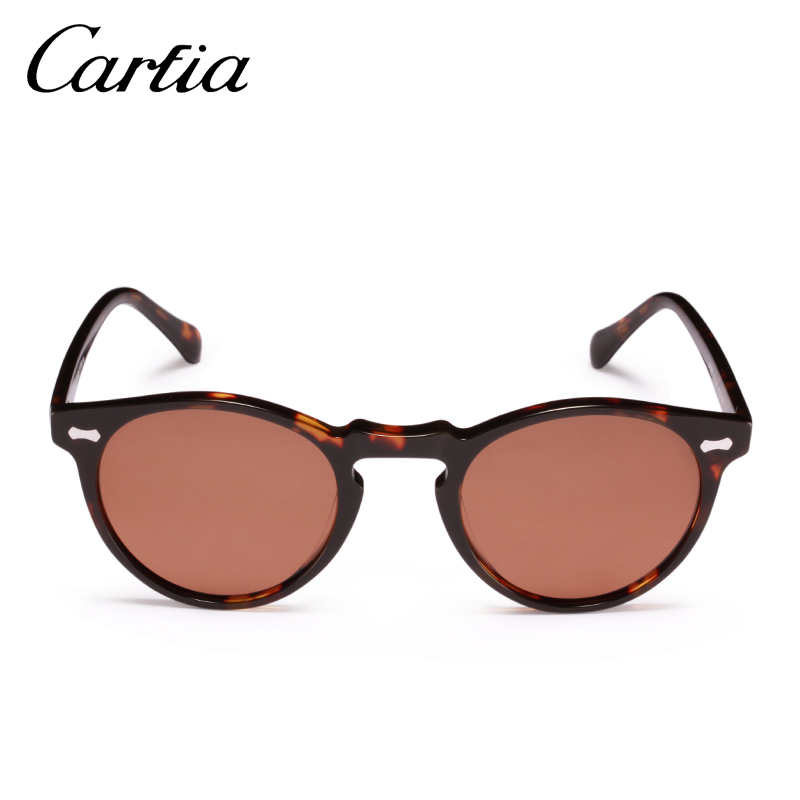 Polarized sunglasses women carfia 5288 oval designer sunglasses for men UV 400 protection acatate resin glasses 5 colors with box
