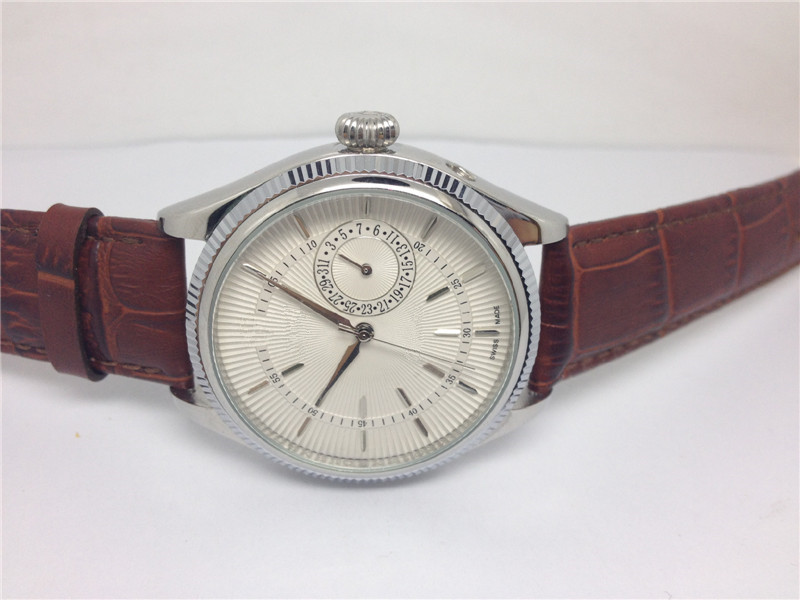 New arrivals Male watch mechanical automatic watches for MAN Black leather strap top Quality wristwatch black face 103, Black face black leather
New arrivals Male watch mechanical automatic watches for MAN Black leather strap top Quality wristwatch black face 103, Black face black leather
