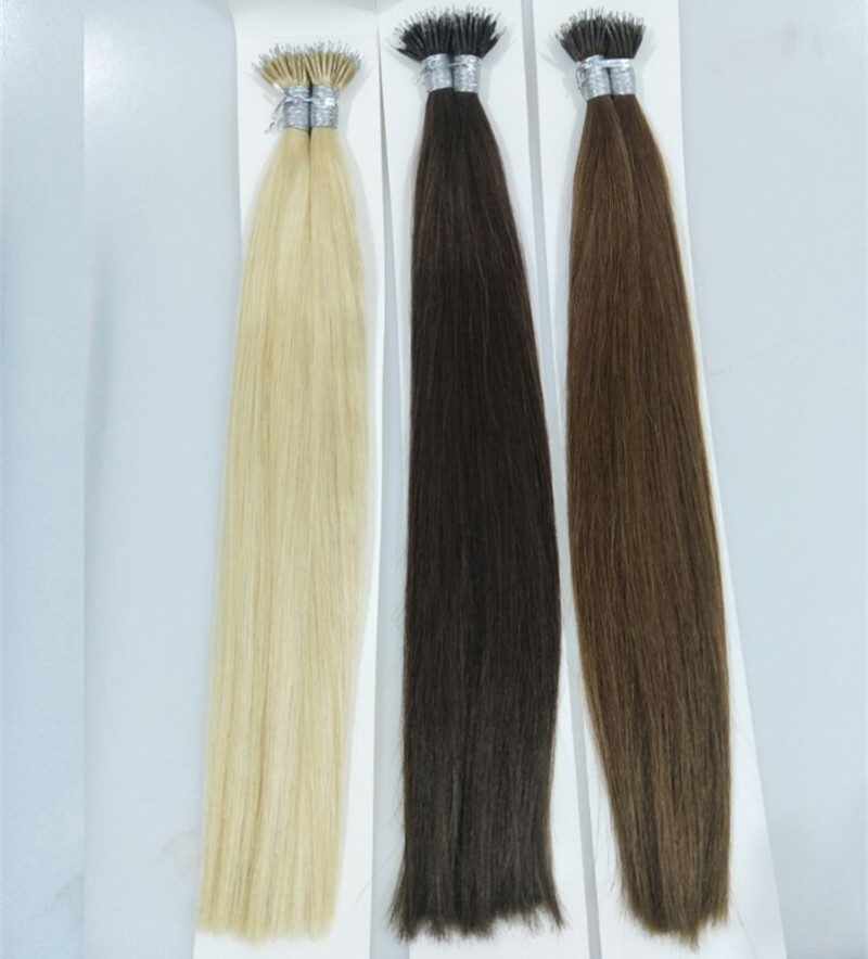 Grade 10A--Cuticles Aligned Thick Ends 12inch -26inch 0.8g Pure Remy Hair Nano Ring Hair Extensions, free dhl
Grade 10A--Cuticles Aligned Thick Ends 12inch -26inch 0.8g Pure Remy Hair Nano Ring Hair Extensions, free dhl