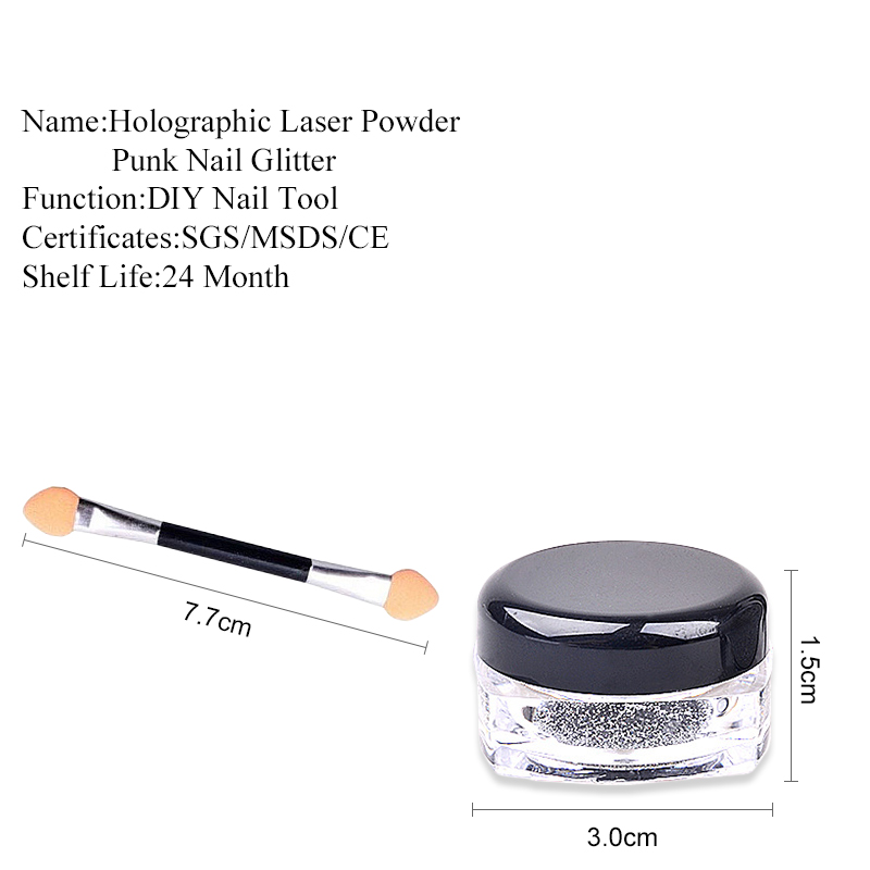 Wholesale- 1 Box Rainbow Pigment Chrome Nail Pigment 3D Nail Shining Glitters Hologram Rainbow Holographic
Wholesale- 1 Box Rainbow Pigment Chrome Nail Pigment 3D Nail Shining Glitters Hologram Rainbow Holographic