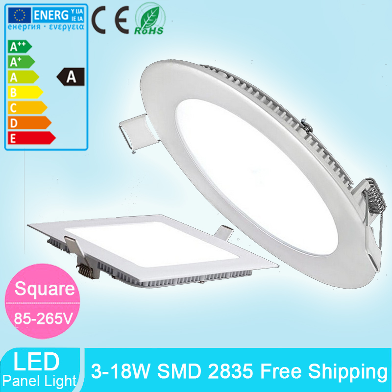 Led Panel Light SMD 2835 3W 6W 9W 12W 15W 18W 110-240V Led Ceiling Recessed down lamp SMD2835 downlight + driver
Led Panel Light SMD 2835 3W 6W 9W 12W 15W 18W 110-240V Led Ceiling Recessed down lamp SMD2835 downlight + driver
