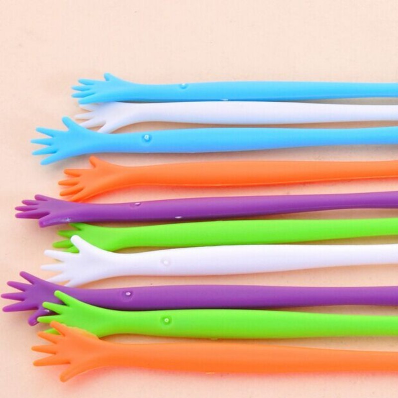 Cute Spoon tableware Stir Bar Stick Mixing restaurant bar Kitchen Flatware practical tools Wholesale- Hot Sale 50PCS