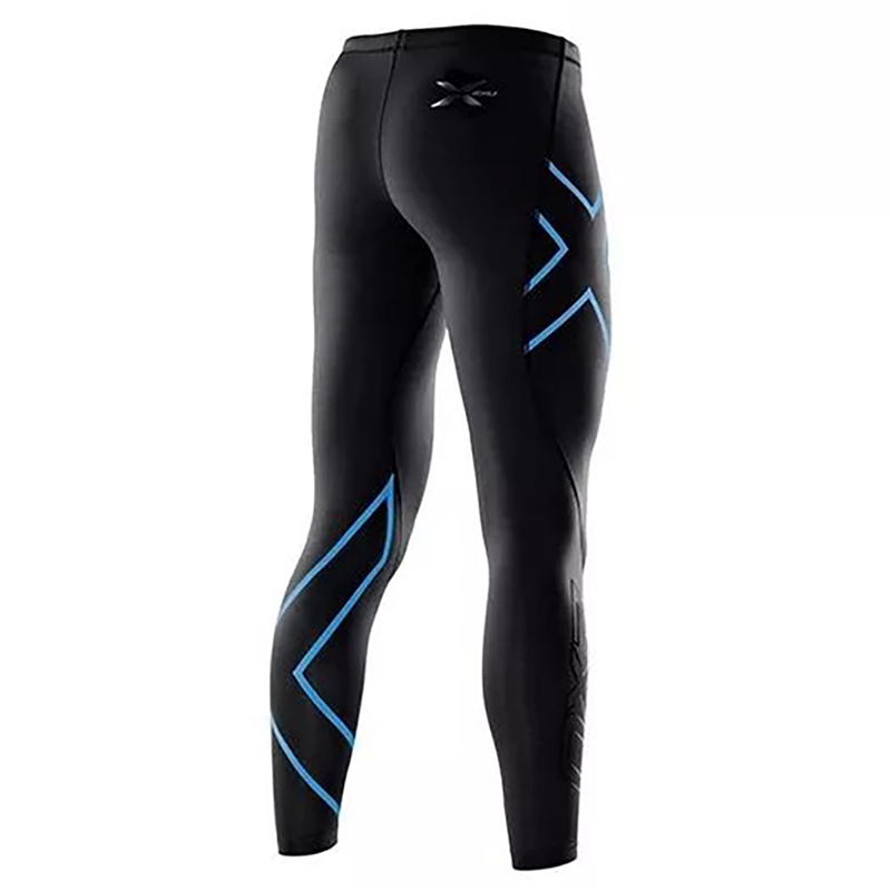 Wholesale-Men Compression Fitness Tights Male Pants Superelastic Stretch Pants Breathable Trousers