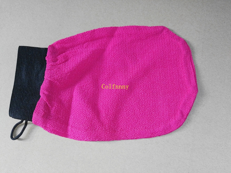 50pcs/lot Fast shipping Wholesale hammam scrub mitt magic peeling glove exfoliating bath glove morocco scrub glove