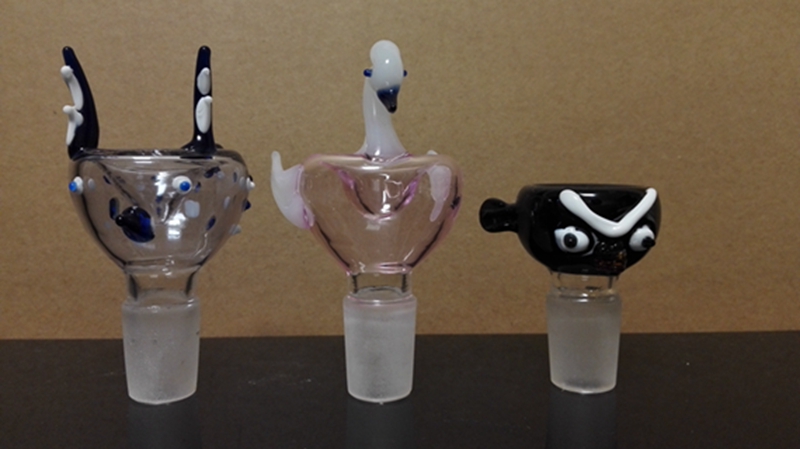 2017 unique design glass bowl oil rig 18mm joint with three design pink, purple, black
2017 unique design glass bowl oil rig 18mm joint with three design pink, purple, black
