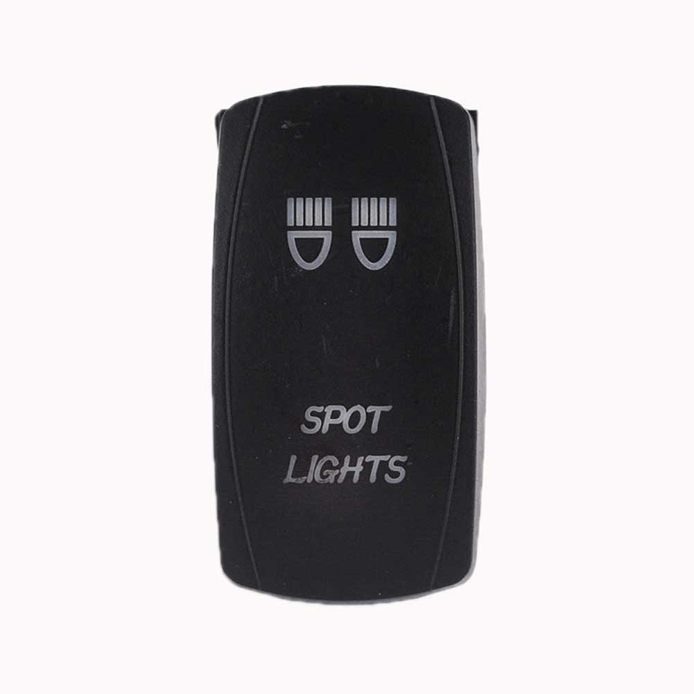 Guaranteed 100% IZTOSS SPOT LIGHTS LED ON-OFF illuminated Rocker SPST Switch Car Van Dash Boat Marine Free Shipping
Guaranteed 100% IZTOSS SPOT LIGHTS LED ON-OFF illuminated Rocker SPST Switch Car Van Dash Boat Marine Free Shipping