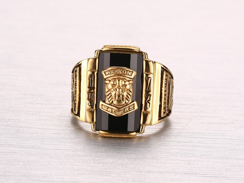 High quality Men's Rock Punk Ring Gold color Large Red CZ Stone Ring Jewelry 1973 Lion Head Party Rings For Men, Golden;silver
High quality Men's Rock Punk Ring Gold color Large Red CZ Stone Ring Jewelry 1973 Lion Head Party Rings For Men, Golden;silver